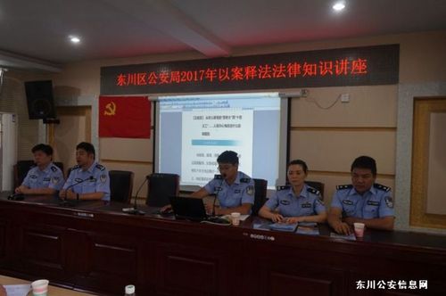 东川经侦大队开展“以案释法”法律知识讲座活动(1)