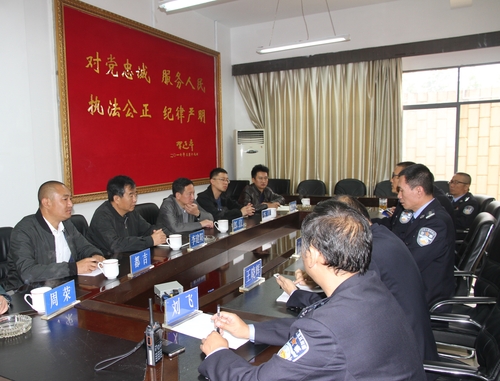 李建阳书记调研区公安局