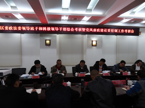 党风廉政建设工作考核