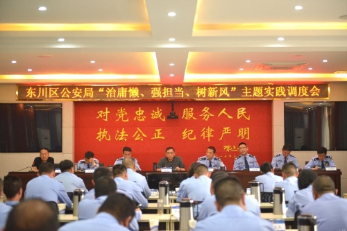 区公安局召开“治庸懒、强担当、树新风”主题实践工作调度会