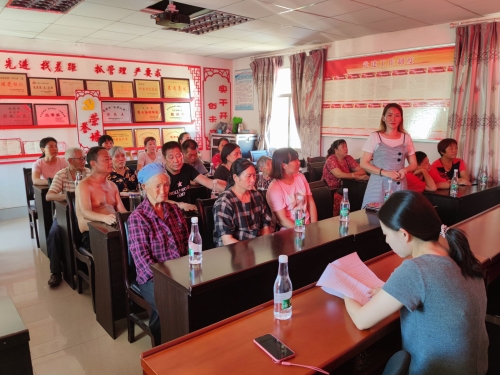 （图片）铜都街道祥和社区组织居民学习法律法规