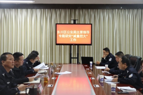 区公安局主要领导专题研究部署道路交通事故预防“减量控大”工作