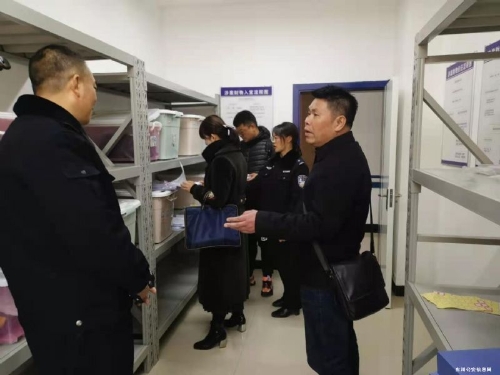 市公安局检查组到区公安局检查执法活动财物审计整改“回头看”工作