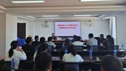 铜都街道人大工委召开人大代表群众安全感满意度大走访动员会 铜都街道人大工委召开人大代表群众安全感满意度大走访动员会
